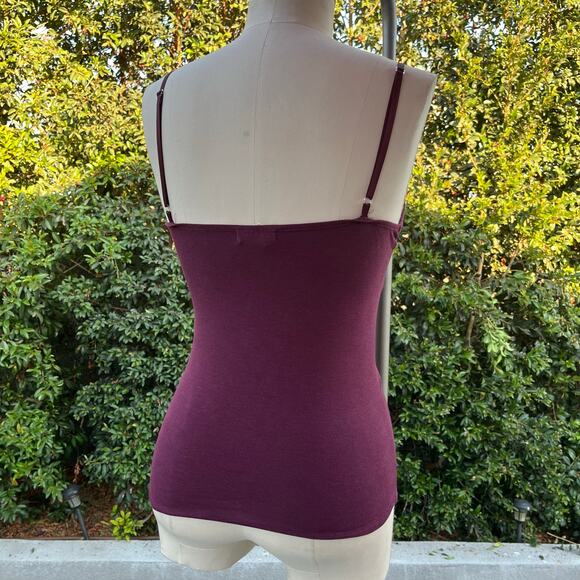 Meghan Noland Los Angeles Sequin Embellished Y2K Purple Cami Tank Top - Picture 3 of 6